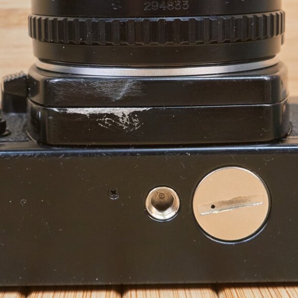 Vintage Ricoh KR-5 Super SLR Camera, Rikenon P 1:2 50mm lens, Made in Japan - Picture 8 of 9